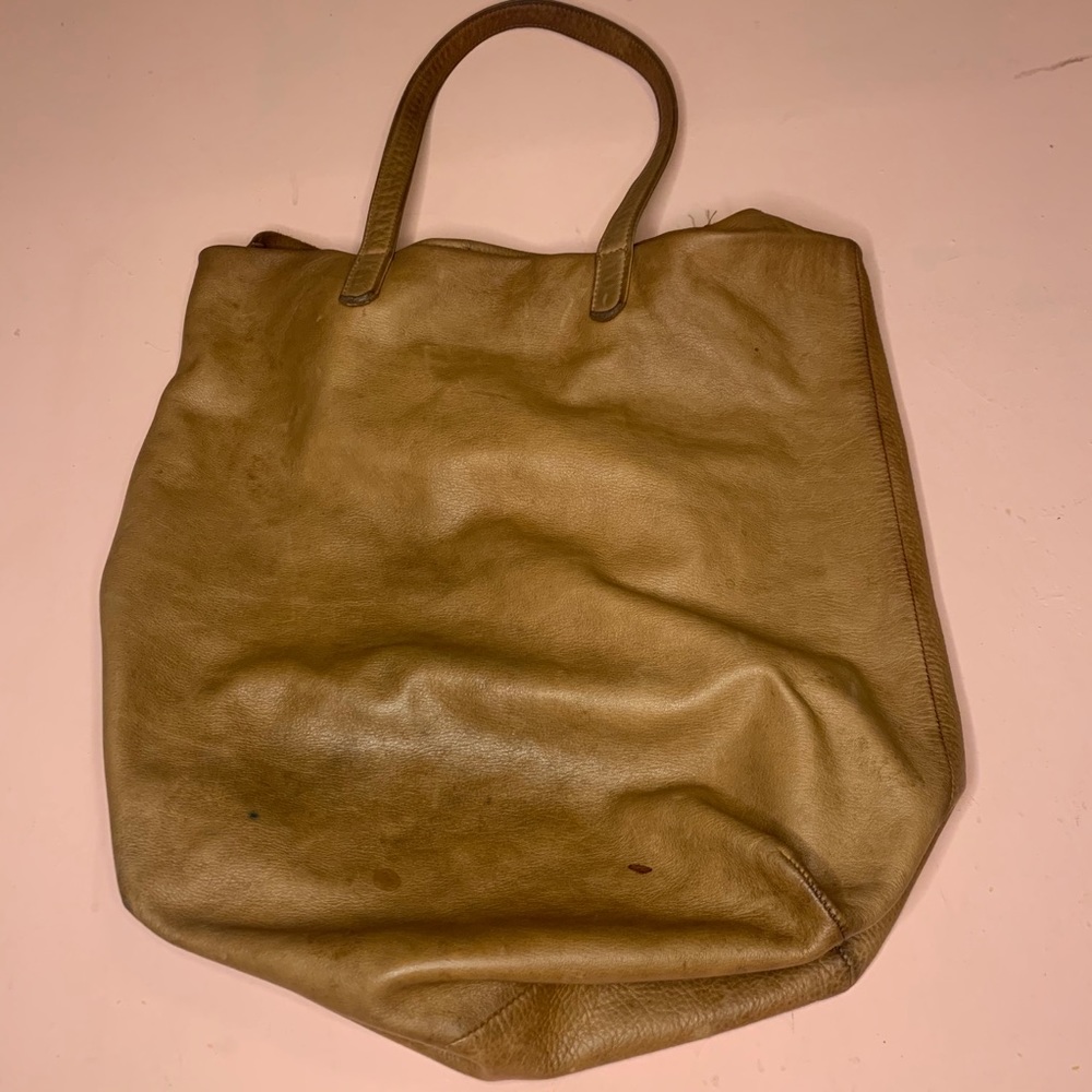 Baggu brown leather